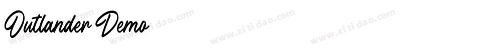 Outlander Demo字体转换